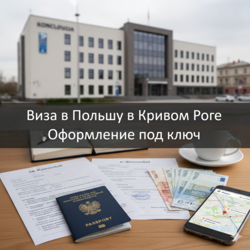 Виза в Польшу Кривой Рог