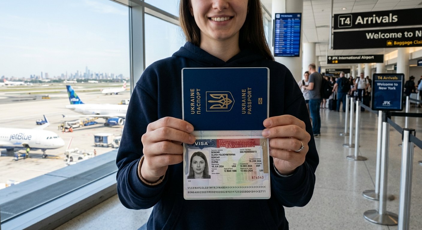 Співбесіда у Посольстві США та в'їзд за візою нареченої K-1 з наявною петицією I-129F Співбесіда у Посольстві США та в'їзд за візою нареченої K-1 з наявною петицією I-129F